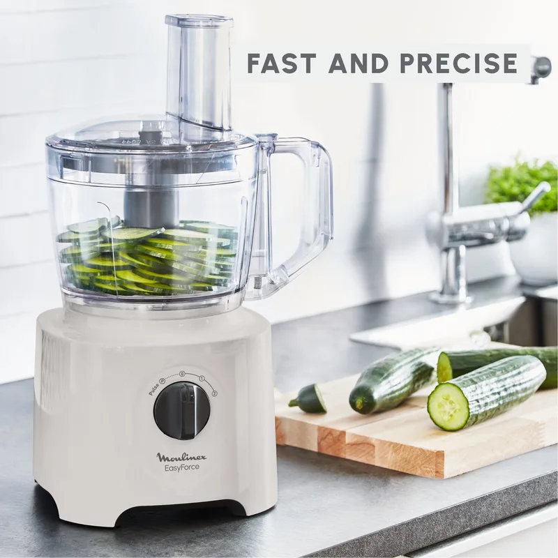 Easy Force FP242B10 - Keukenmachine by Moulinex in White – product photo