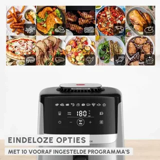Easy Fry Silence EZ552DF0 - Airfryer - Tot 6 personen - 5 L by Moulinex in Black – product photo 5 of 6