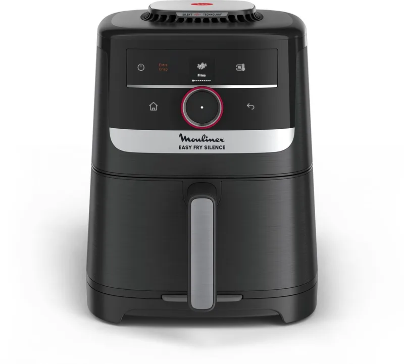 Easy Fry Silence EZ5728F0 - Airfryer - Tot 6 personen - 5 L- 8 programma's de Moulinex en Noir – photo produit