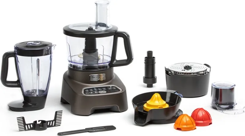 Food Processor Moulinex FP827E10 Silver 1000 W van Moulinex in Grijs – productfoto