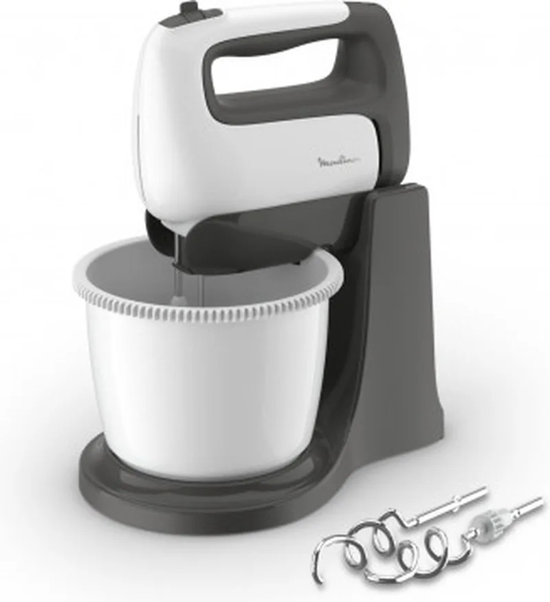 HM464110 mixer Staande mixer 500 W de Moulinex en Blanc – photo produit