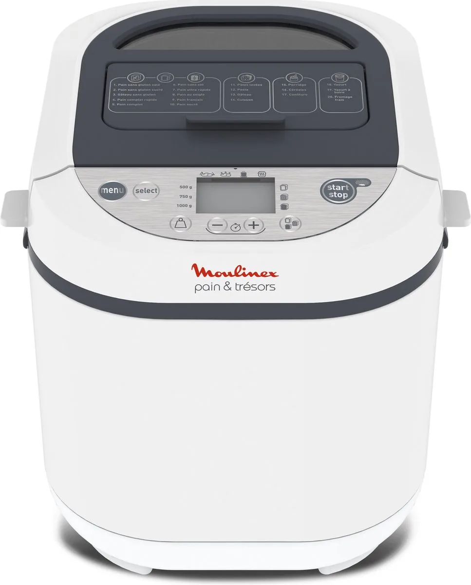 OW250110 - Broodbakmachine von Moulinex in Weiß – Produktfoto