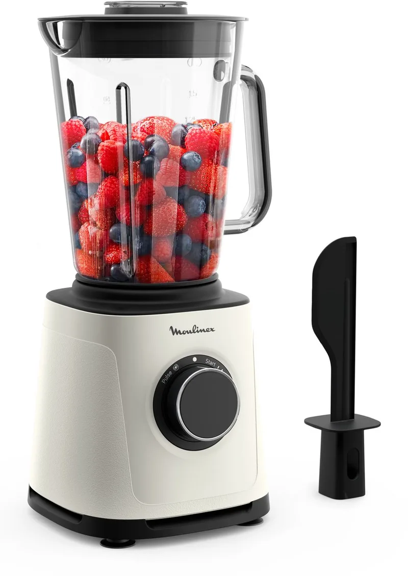 PerfectMix Essential LM771AF0 Blender 1,5 l 1200 W by Moulinex in Ecru – product photo