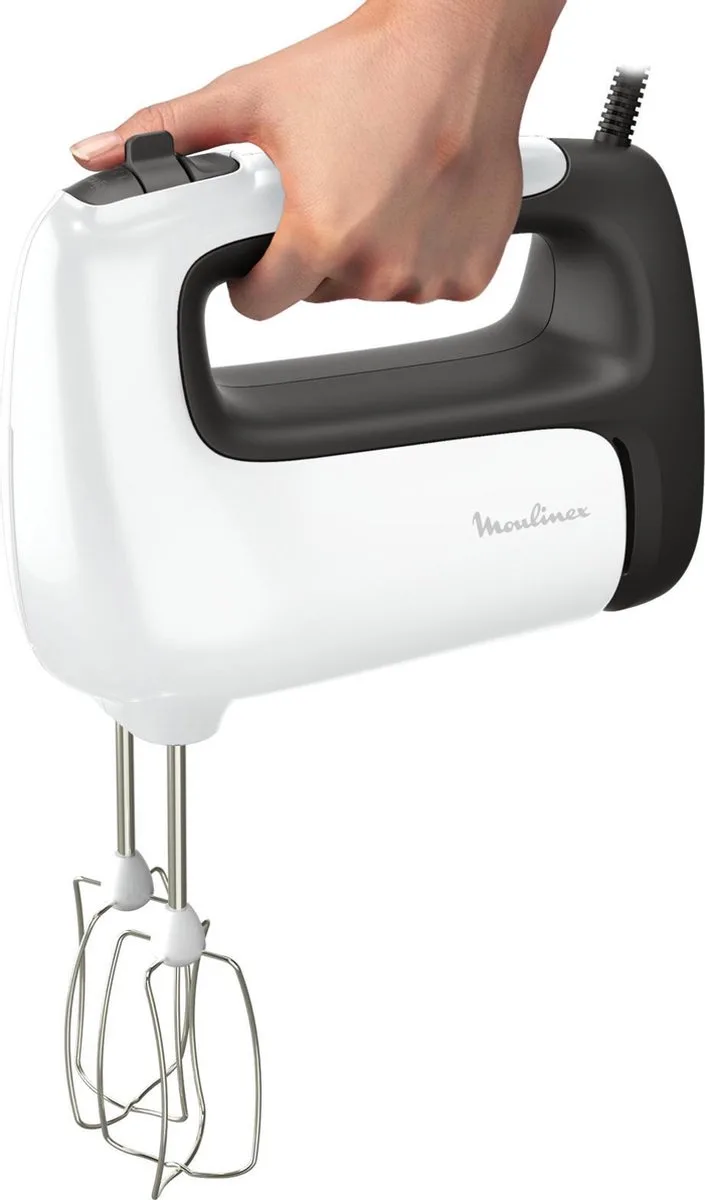 Prep'Mix+ HM462110 - Handmixer by Moulinex in White – product photo