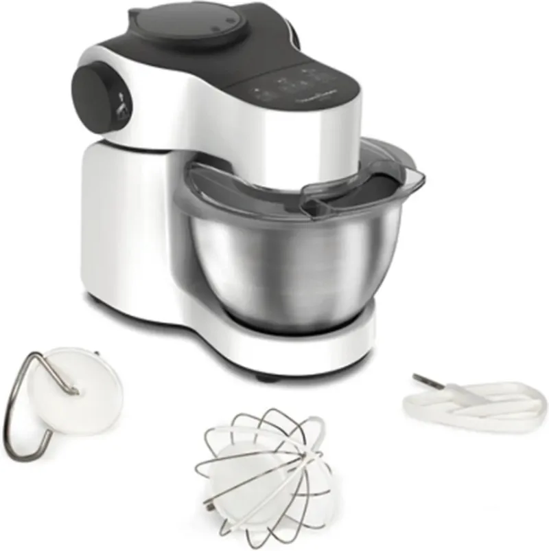 QA310110 mixer Staande mixer 1000 W Wit by Moulinex in Wit-Zwart – product photo