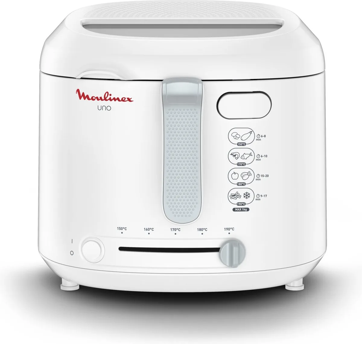 Uno AF203110 - Frituurpan - 1,8 L - Cool Touch van Moulinex in Wit – productfoto