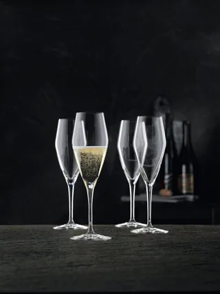 Champagnergläser ViNova 280 ml Set van 4 by Nachtmann in Transparent – product photo 2 of 3