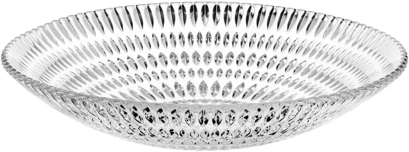 Ethno schaal, slakom, serveerschaal, schaal, kristalglas, Ø 25 cm, 106615 de Nachtmann en Transparent – photo produit