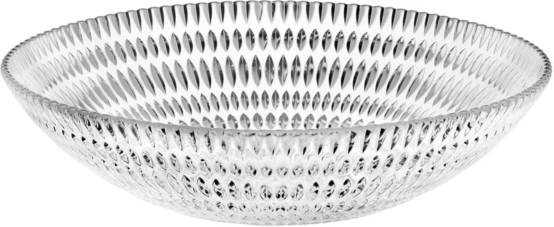 Ethno schaal, slakom, serveerschaal, schaal, kristalglas, Ø 30 cm, 106616 de Nachtmann en Transparent – photo produit