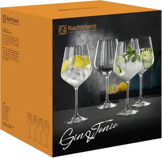 Gin Tonic Glazen 640 ml - 4 Stuks de Nachtmann en Transparent – photo produit 3 sur 3