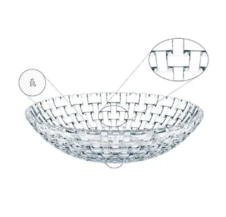 Schaal 'Bossa Nova' - Ø 30 cm by Nachtmann in Transparent – product photo 3 of 4