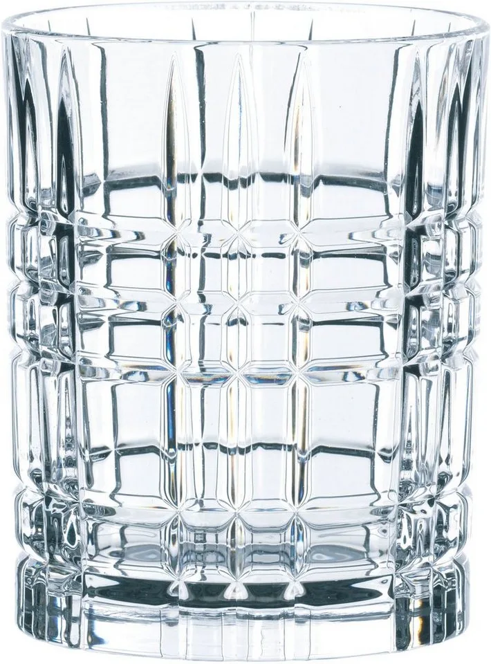 Square Whiskey- en Longdrinkglazen - Set 12-delig - Whiskey - Longdrink by Nachtmann in Transparent – product photo 3 of 5