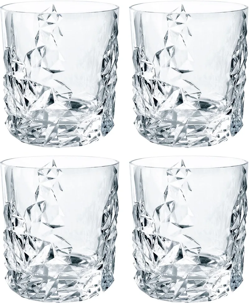 Whiskey Glazen Sculpture - 370 ml - 4 stuks by Nachtmann in Transparent – product photo 1 of 3