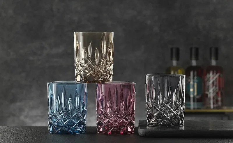 Whiskyglazen 'Noblesse' - Vintage Blue - 295 ml - set 2 stuks by Nachtmann in Blue – product photo 2 of 4