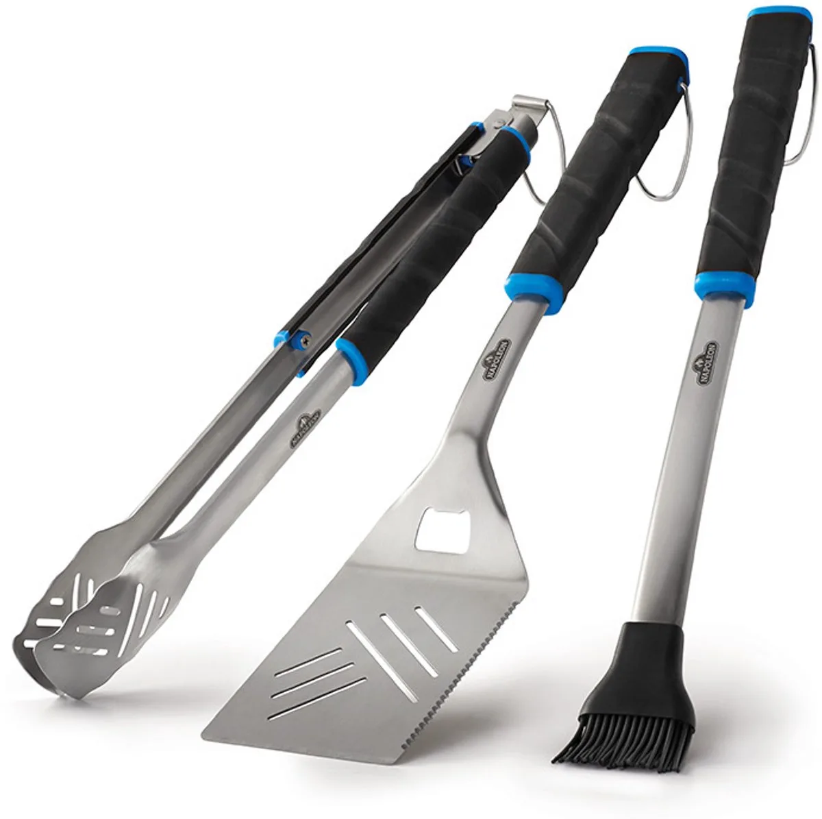 BBQ Gereedschapset – 3-delig – Barbecuegereedschap by Napoleon in Blue – product photo