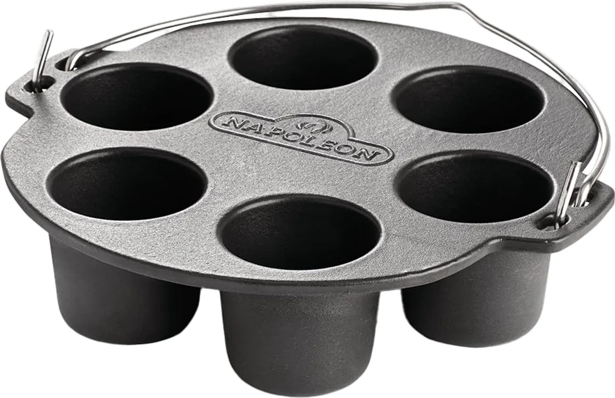 gietijzeren muffinvorm ø 24 cm van Napoleon in Grijs – productfoto