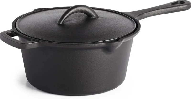 gietijzeren sauspan & deksel ø 18 cm by Napoleon in Black – product photo