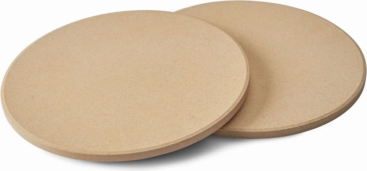Pizzasteen 25cm - Keramische Pizzasteen van Napoleon in Beige – productfoto