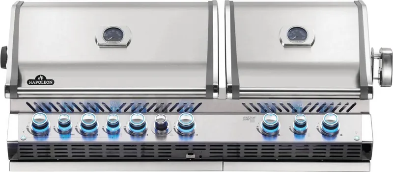 Prestige Pro 825 RVS inbouw incl. draaispit barbecue Napoleon Grills de Napoleon en Gris – photo produit