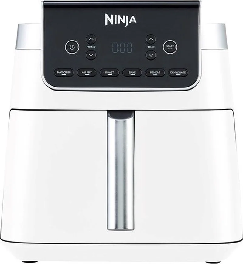 Airfryer XXL Max Pro - 6.2 liter - 6 Kookprogramma's - in Hoogte Verstelbare Plaat - 2024 Model - AF180EUWH de Ninja en Blanc – photo produit