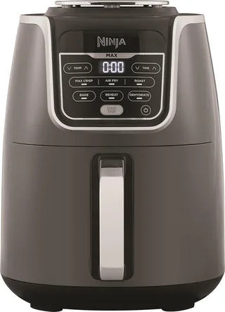 Foodi Airfryer XL - 5.2 Liter - 6 Kookprogramma's - Grijs/Zwart - AF160EU by Ninja in Black – product photo 1 of 3