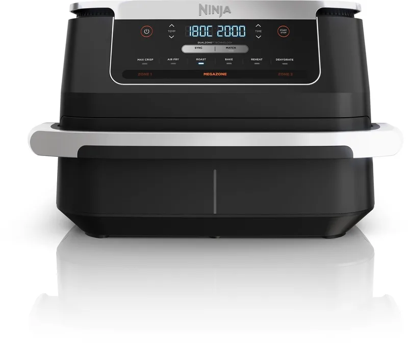 Foodi FlexDrawer XL Airfryer - 1 of 2 Kookvakken - 6,6 Liter von Ninja in Schwarz – Produktfoto