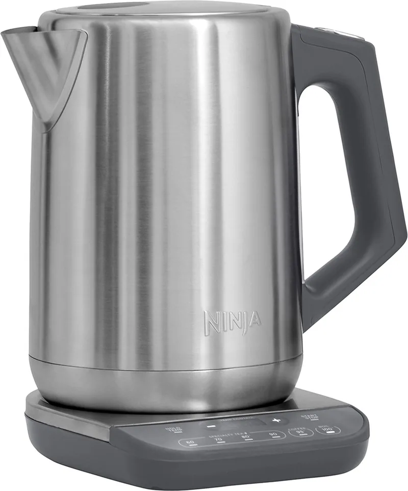 Ninja KT201 Wasserkocher mit Temperatureinstellung 1,7 L Edelstahl-silber von Ninja in Silber – Produktfoto
