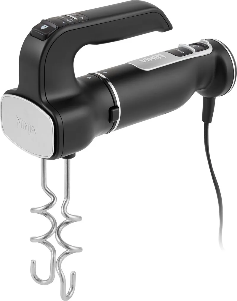 Ninja 3-in-1 Multifunctionele Mixer Set - Staafmixer - Handmixer - Hakmolen - 850 Watt - 700 ml - RVS - CI100EU by Ninja in Black – product photo