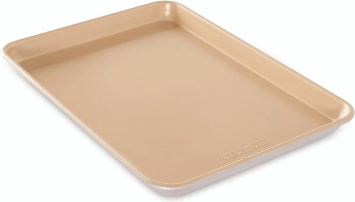 Bakplaat, Non Stick, 40 x 28,7 cm, Aluminium från Nordic Ware i Guld – produktbild