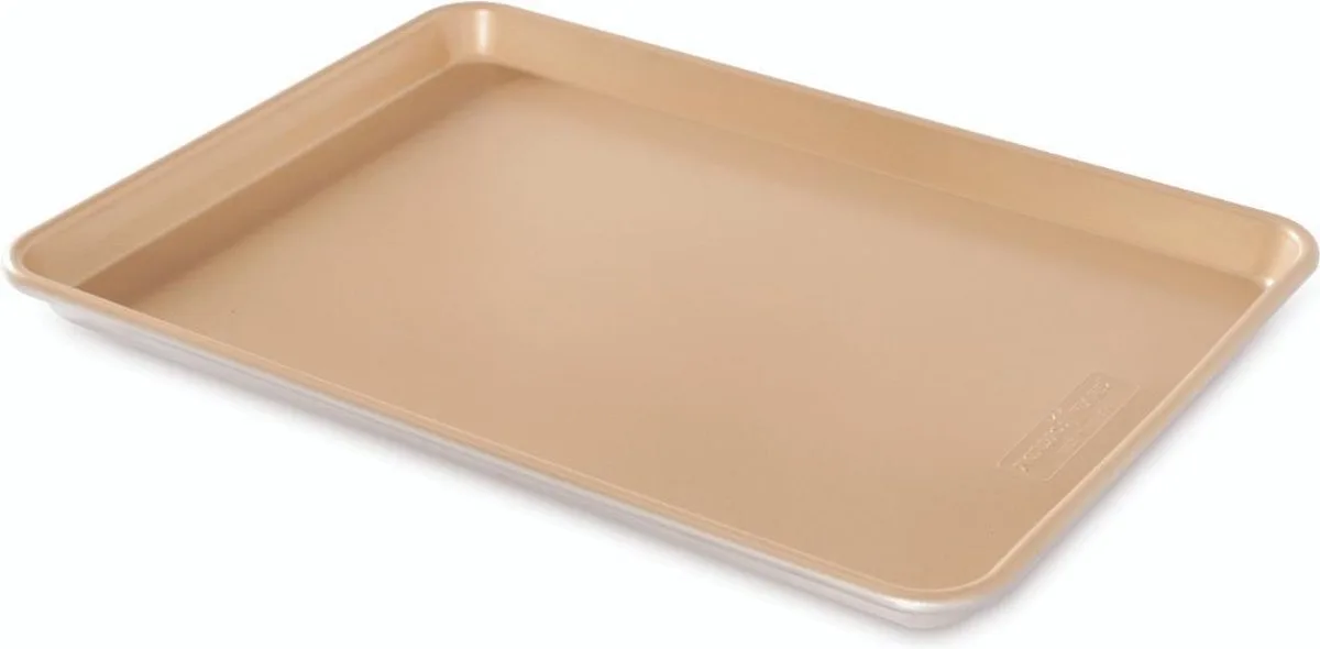 Bakplaat, Non Stick, 45,5 x 32,8 cm, Aluminium van Nordic Ware in Goud – productfoto