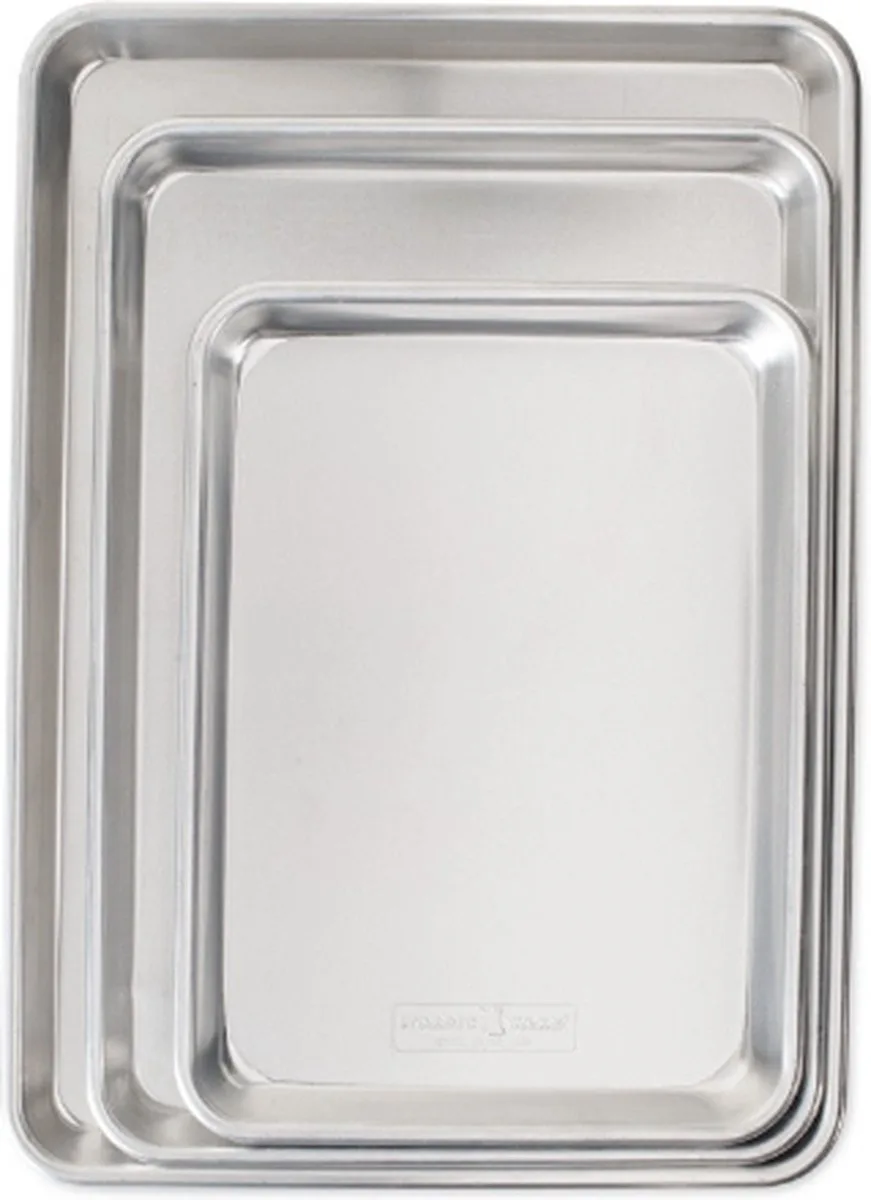Bakplaten "Bakers Delight", Set van 3 Stuks by Nordic Ware in Silver – product photo