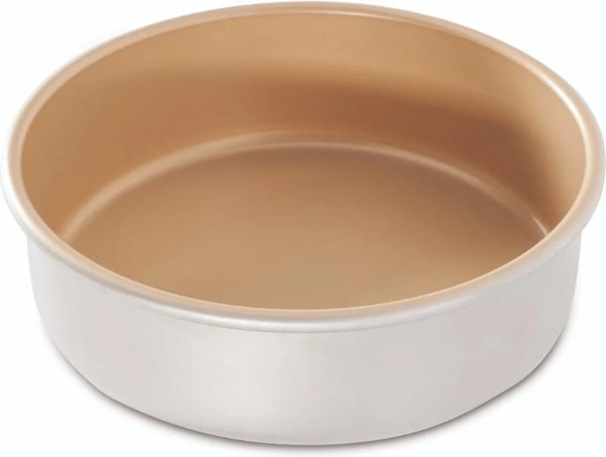 Bakvorm, Rond, Non Stick, 20 cm, Aluminium de Nordic Ware en Or – photo produit
