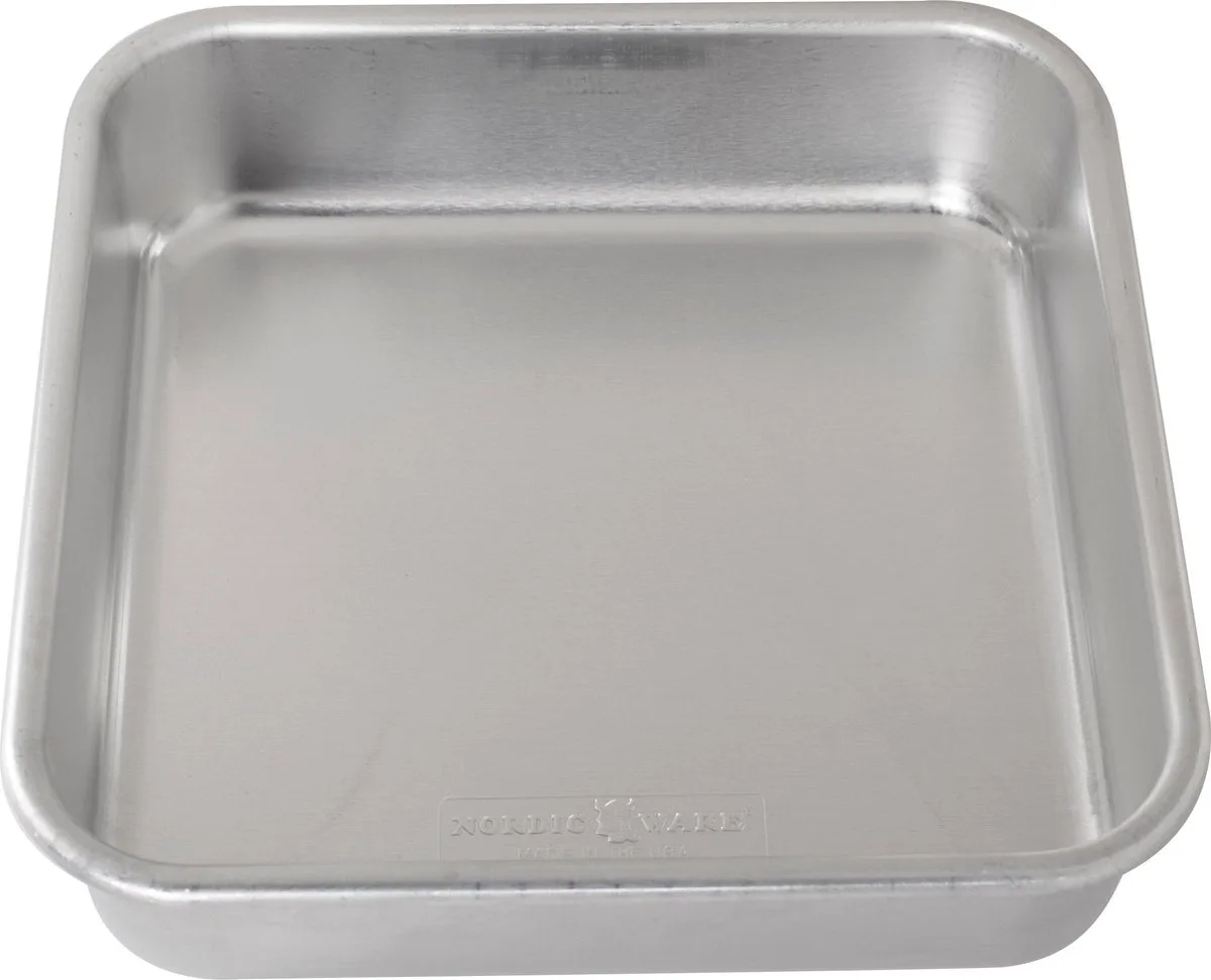 Bakvorm, Vierkant, 23 cm, Aluminium by Nordic Ware in Silver – product photo