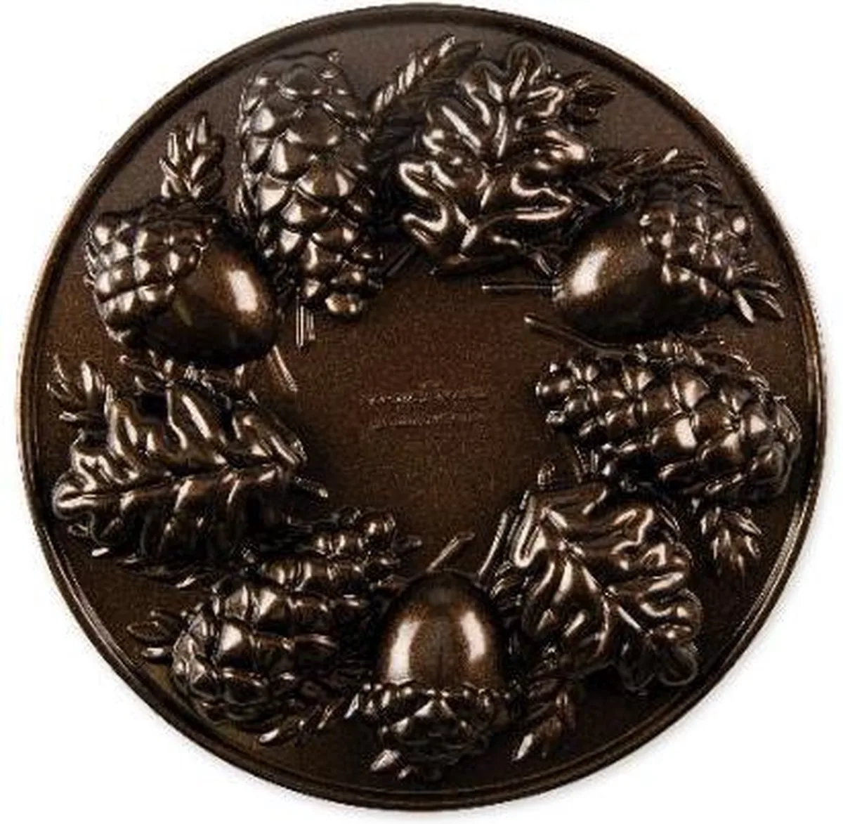 Bakvorm "Woodland Cakelet Pan" by Nordic Ware in Bronze – product photo