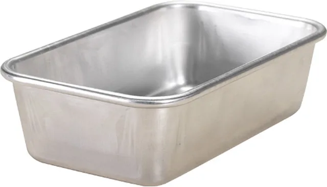 Broodvorm, 24.6 x 15.2 cm, Aluminium