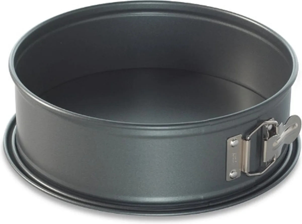 Springvorm Bakvorm, 22.3 cm, Carbonstaal van Nordic Ware in Zwart – productfoto