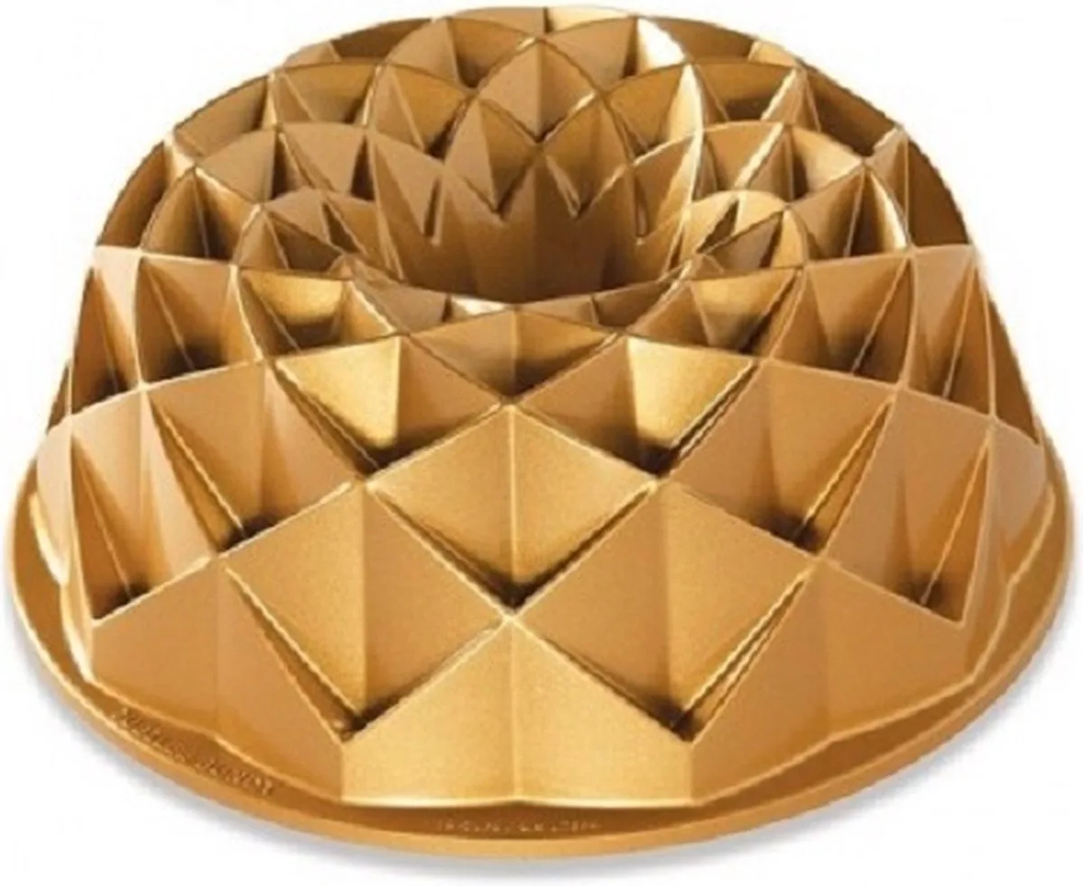 tulband bakvorm - gegoten aluminium - 1 stuk van Nordic Ware in Grijs – productfoto