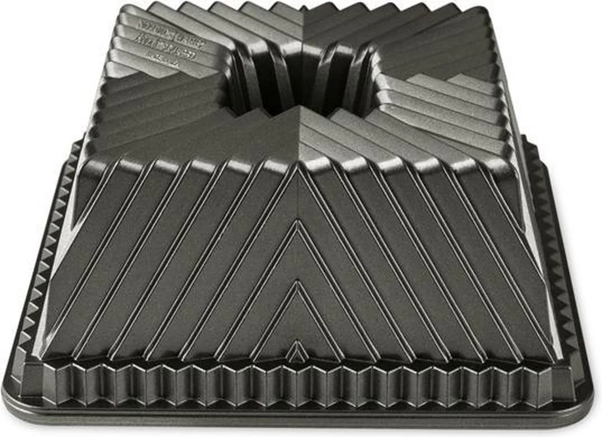 Tulband bakvorm "Squared" de Nordic Ware en Argent – photo produit