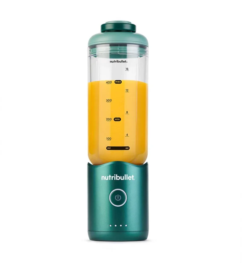 FLEX - Portable Blender - Blender To Go - Draagbare Blender - Oplaadbare Blender - 590 ml To Go Beker incl. Draaghengsel by NutriBullet in Green – product photo