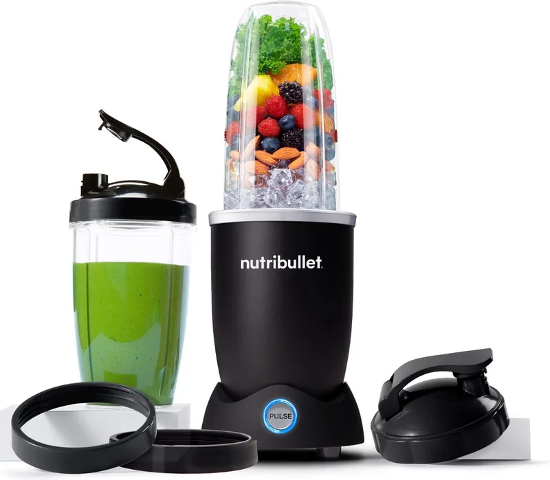 Pro+ Pulse - Blender - Smoothie Maker - Pulse Functie - 2 To-Go Bekers - Automatische Uitschakeling - 1200 Watt by NutriBullet in Black – product photo