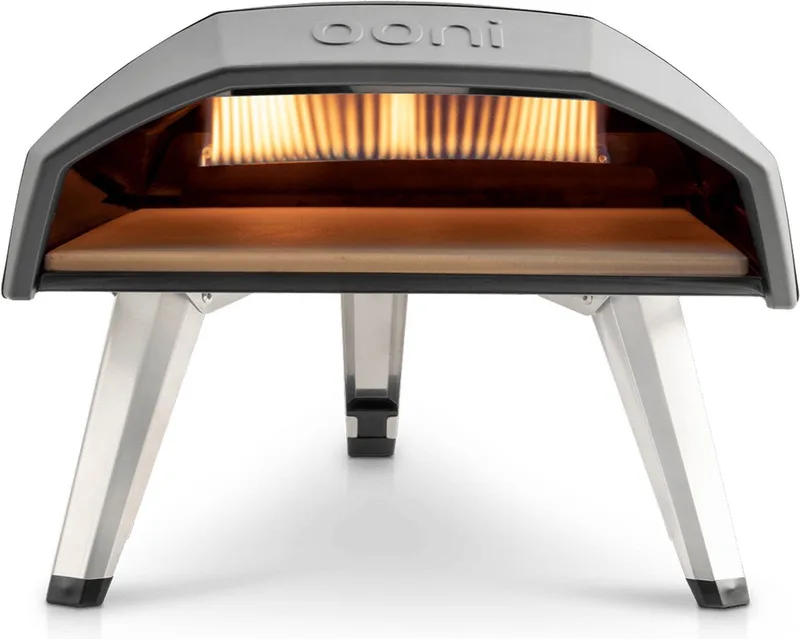 Koda Gas-Powered Outdoor Pizza Oven by Ooni in Black, Silver – product photo