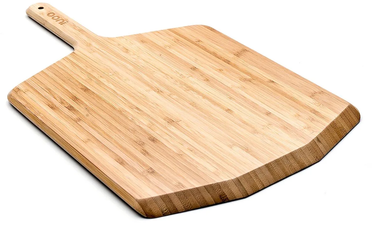 Pizzaschep bamboe - 30 cm fra Ooni i Brun – produktbillede