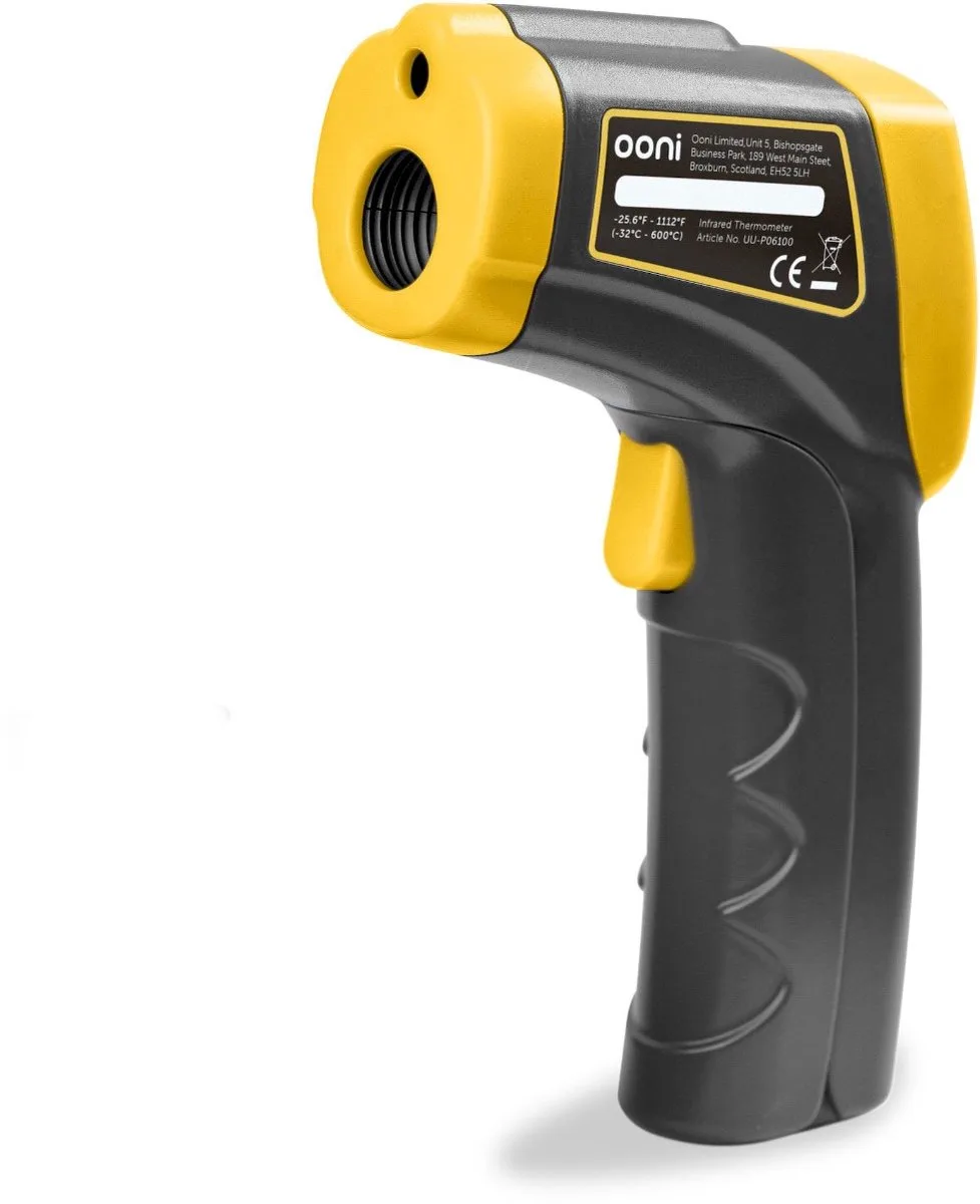 Thermometer infrarood von Ooni in Gelb, Schwarz – Produktfoto