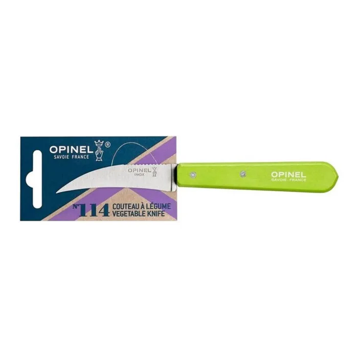 N.114 - Schilmes 7cm gebogen Green Apple by Opinel – product photo