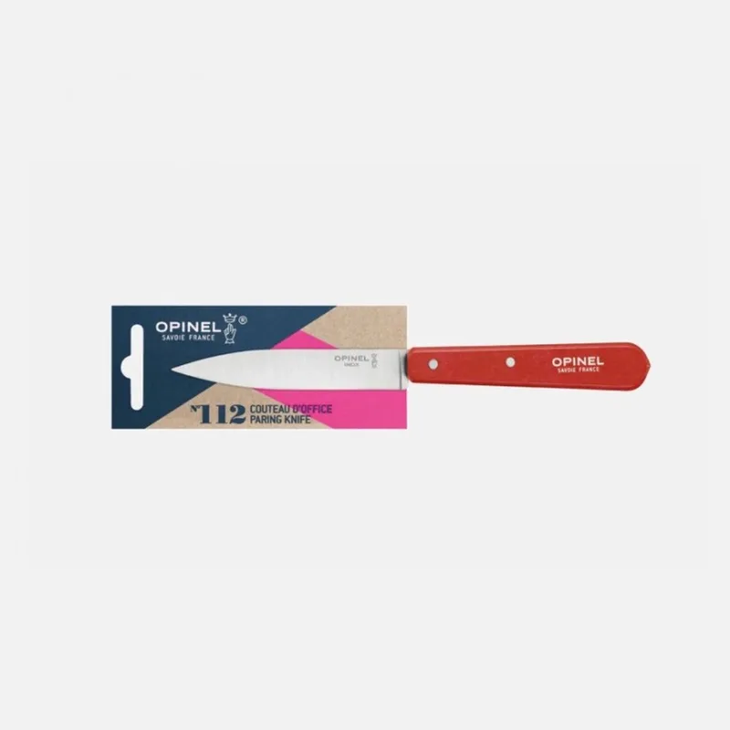 Officemes N°112 - Veelzijdig Keukenmes by Opinel in Red – product photo