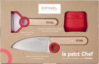 OUDE Variant rood van Opinel in Rood oud – productfoto 1 van 4