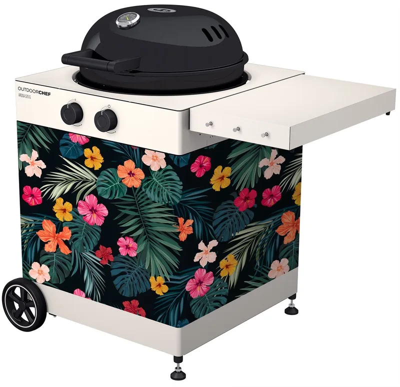 Barbecue Gas Arosa 570 G Front Aloha Hawaï de Outdoorchef en Multicolore – photo produit