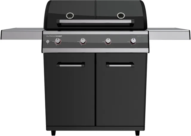 Dualchef 415 G D-line BBQ zwart