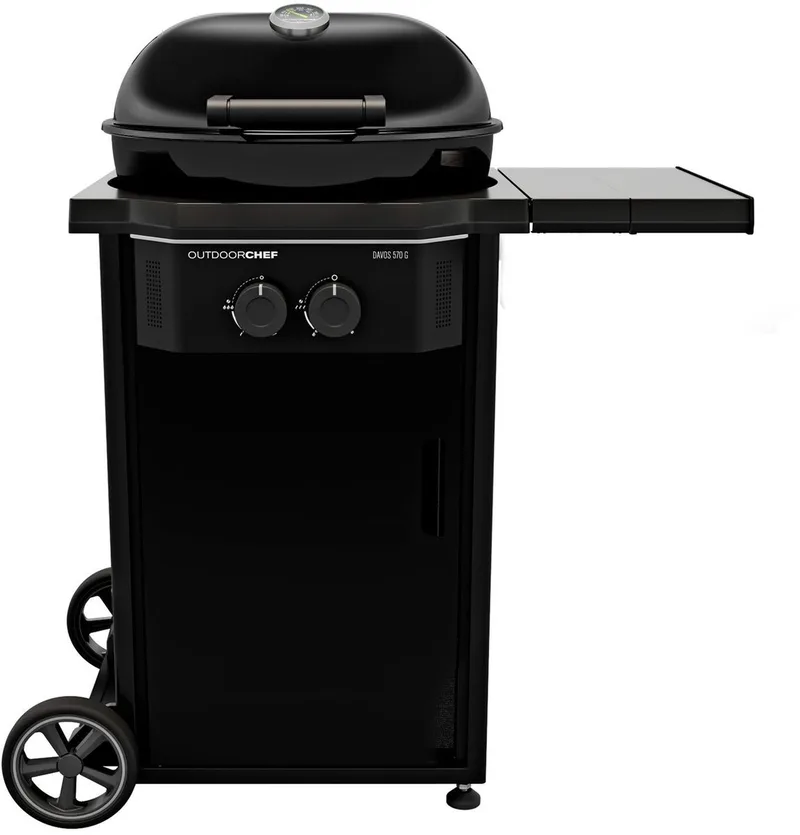 Gasbarbecue Davos 570 G Pro, 30 mbar by Outdoorchef in Black – product photo