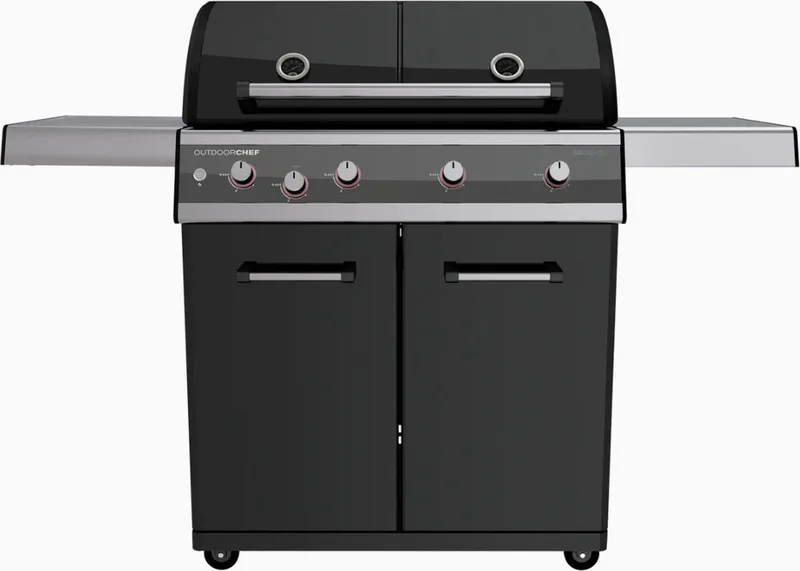Gasbarbecue Dualchef 425 G BZ, 30 mbar van Outdoorchef in Zwart – productfoto